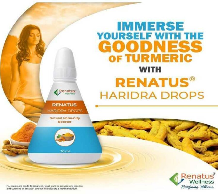 Antioxidant Herbal Drops, Ayurvedic Immunity Booster, Curcumin Health Benefits, Golden Turmeric Drops, Haridra Immunity Booster,