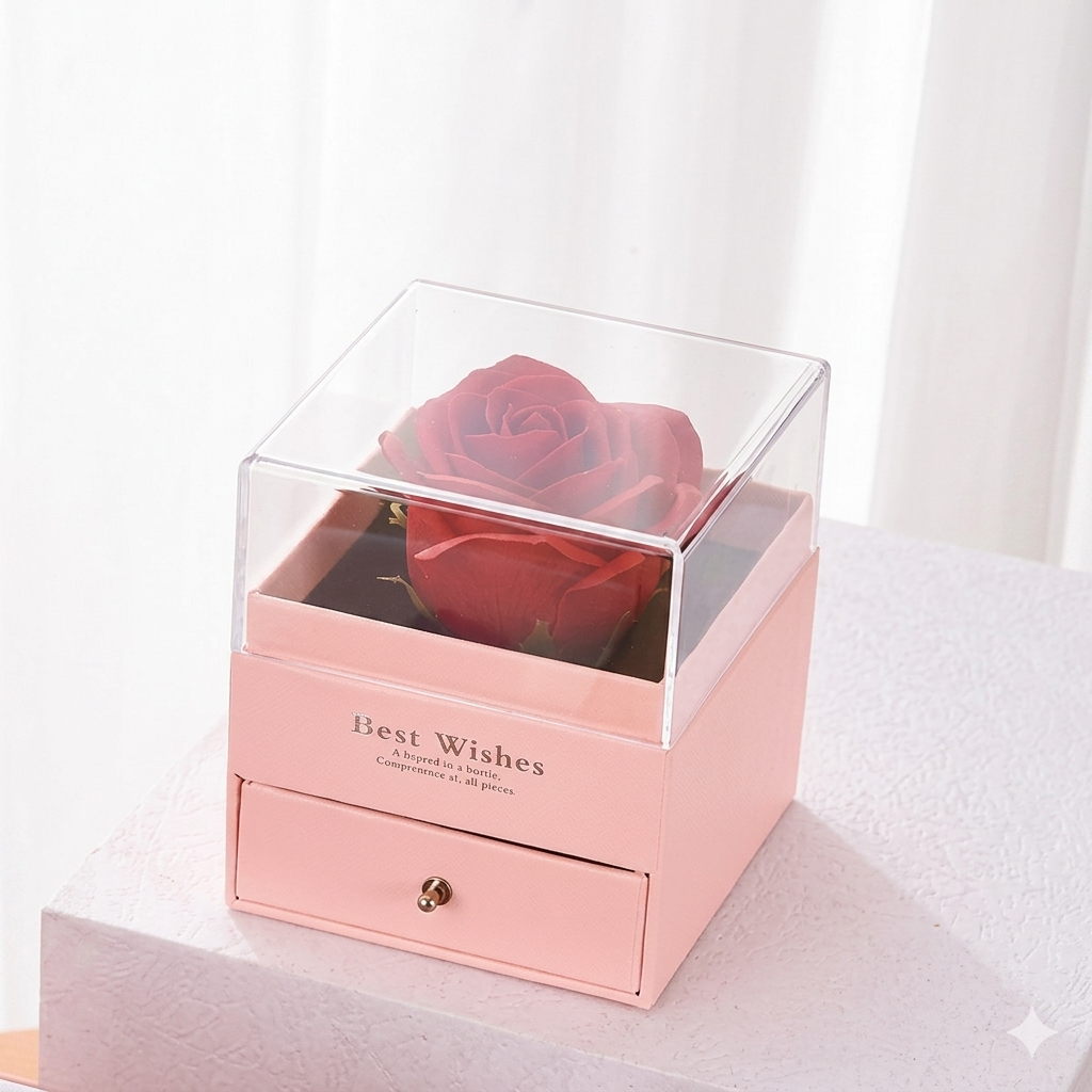 Rose Storage Box, Rose Gift Box
